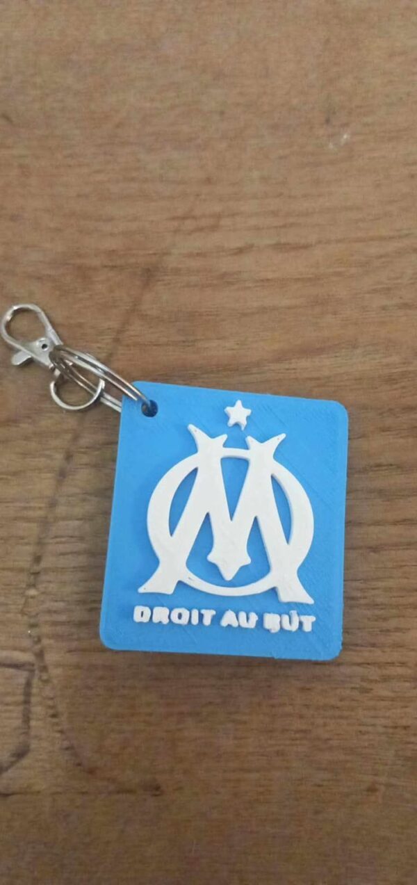 porte clé OM en couleurs