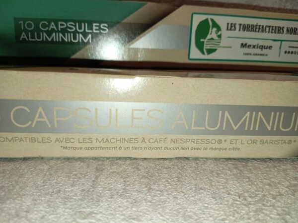 10 capsule aluminium café Mexique – Image 2